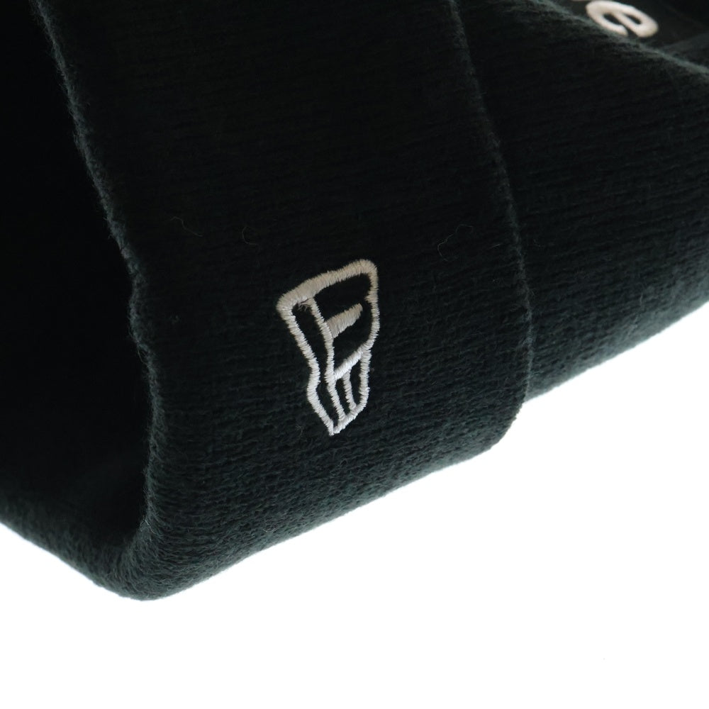 SUPREME(シュプリーム) 20AW × New Era Cross Box Logo Beanie ニューエラ クロスボックスロゴ ビーニー 帽子 ブラック