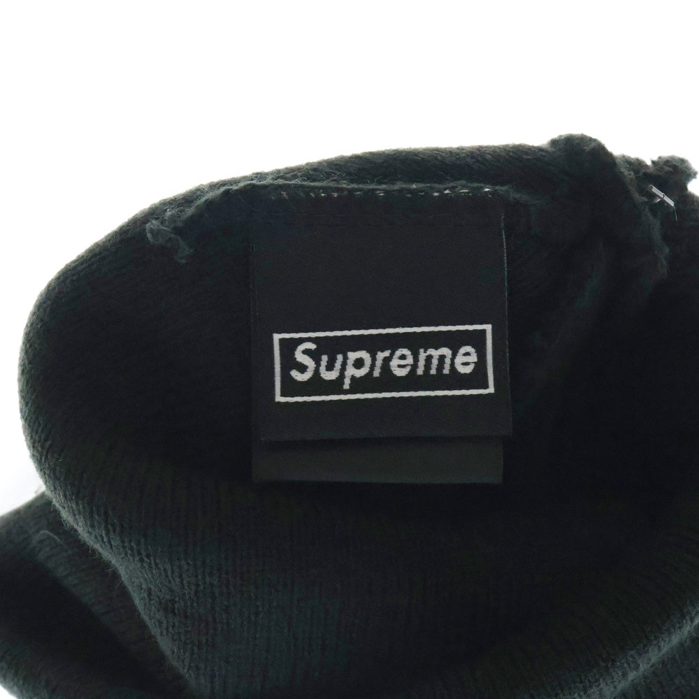 SUPREME(シュプリーム) 16AW × New Era Box Logo Beanie ニューエラ ボックスロゴ ビーニー 帽子 ブラック