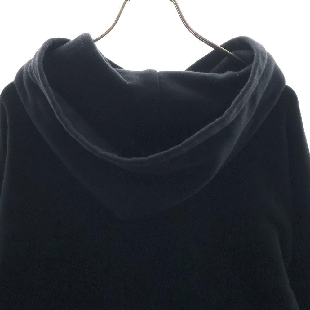 NEIGHBORHOOD(ネイバーフッド) 22AW COLLEGE-S HOODED LS CO ロゴプリントスウェットプルオーバーパーカー ブラック 222TPNH-CSM02