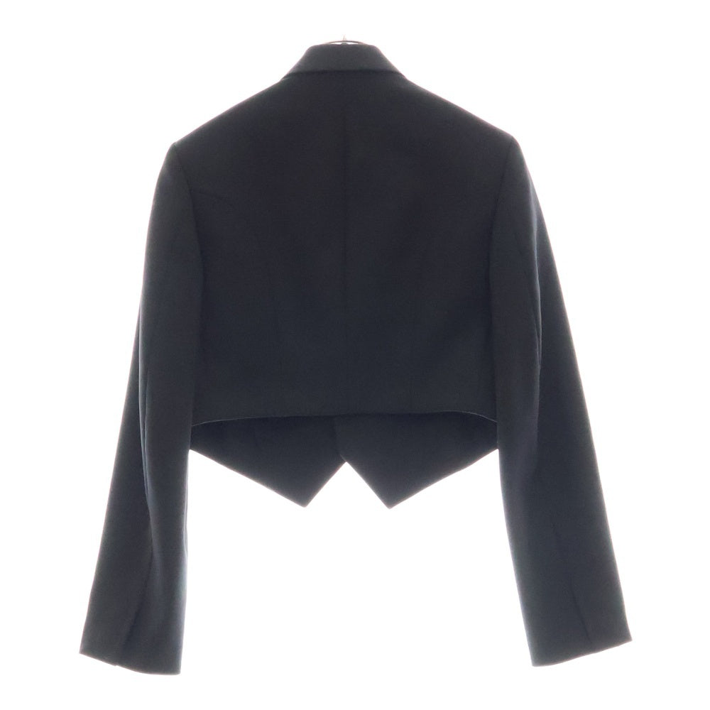 COMME des GARCONS(コムデギャルソン) 21SS AD2020 Bolero Jacket ボレロ クロップド テーラードジャケット ブラック GG-J010