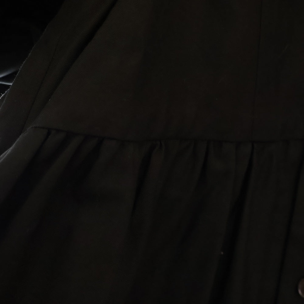 NOIR KEI NINOMIYA(ノワール ケイニノミヤ) 24SS AD2023 パフスリーブ ドレス ワンピース レディース ブラック 3M-O014