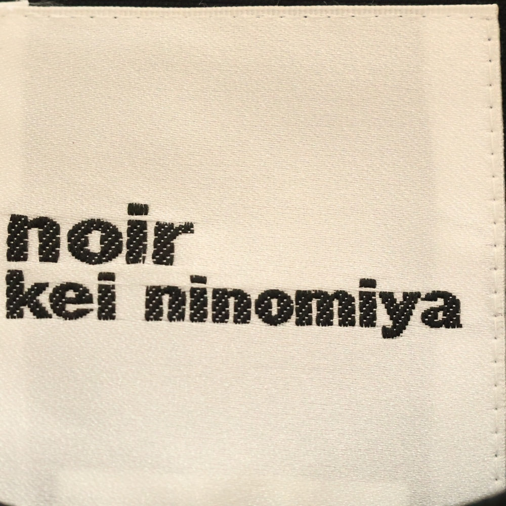 NOIR KEI NINOMIYA(ノワール ケイニノミヤ) 24SS AD2023 パフスリーブ ドレス ワンピース レディース ブラック 3M-O014
