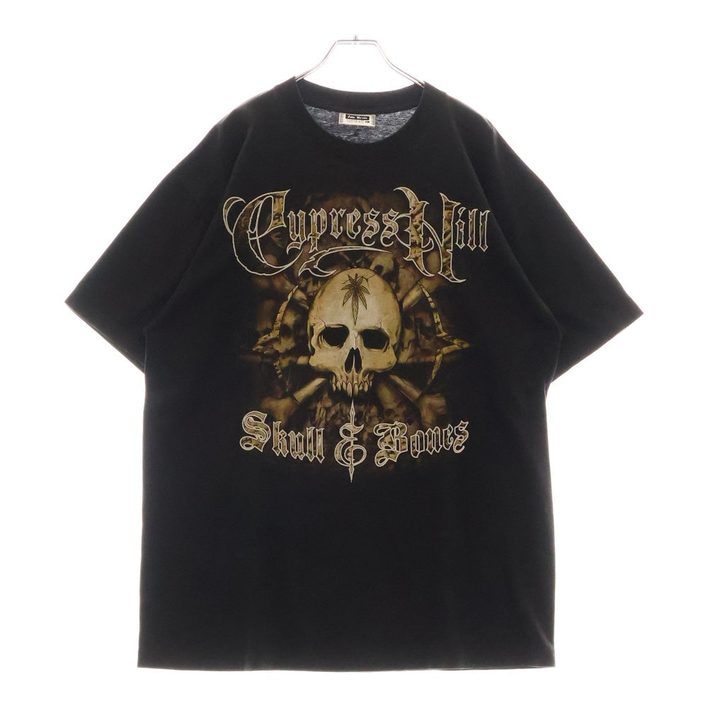 VINTAGE(ヴィンテージ) 90s CYPRESS HILL music tee Skull & Bones スカルプリント半袖Tシャツ カットソー