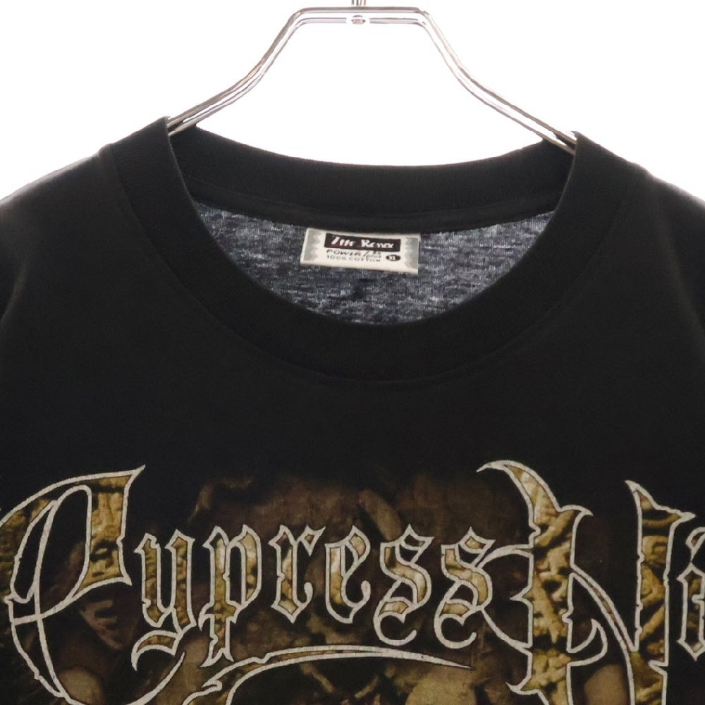 VINTAGE(ヴィンテージ) 90s CYPRESS HILL music tee Skull & Bones スカルプリント半袖Tシャツ カットソー
