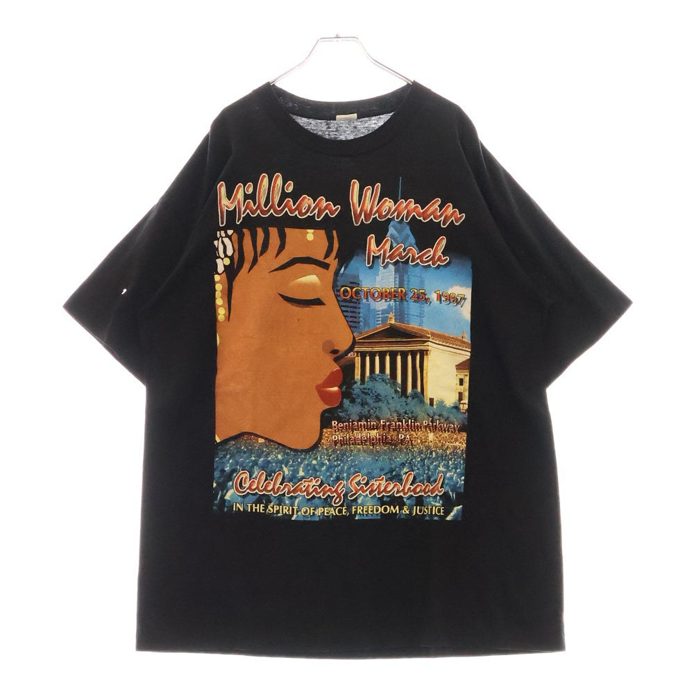 VINTAGE(ヴィンテージ) 90s MILLION WOMAN MARCH ミリオンウーマンマーチ プリントTシャツ カットソー