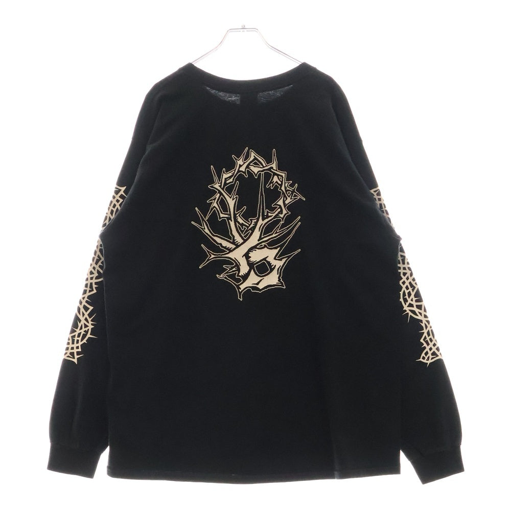 VINTAGE(ヴィンテージ) 90s EXTOL エクストール クリスチャンメタル プリント長袖Tシャツ カットソー