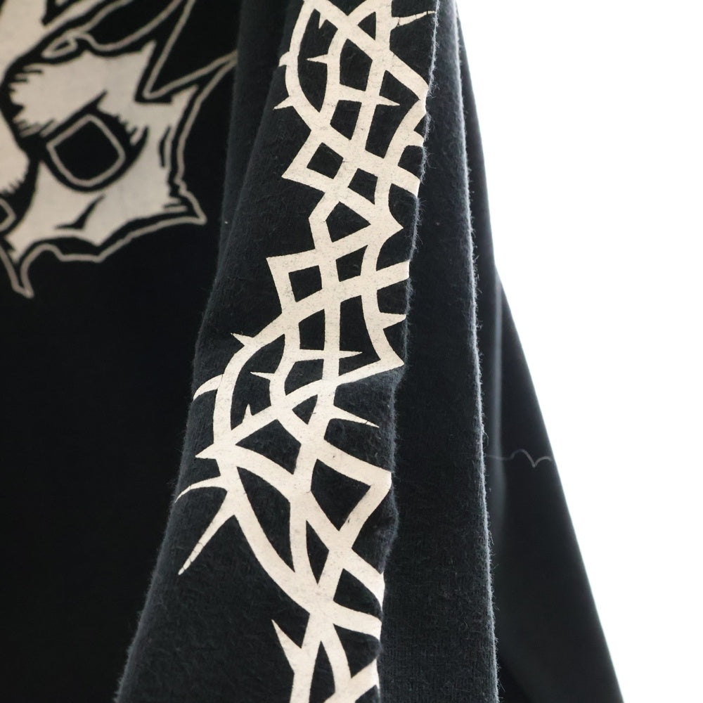 VINTAGE(ヴィンテージ) 90s EXTOL エクストール クリスチャンメタル プリント長袖Tシャツ カットソー