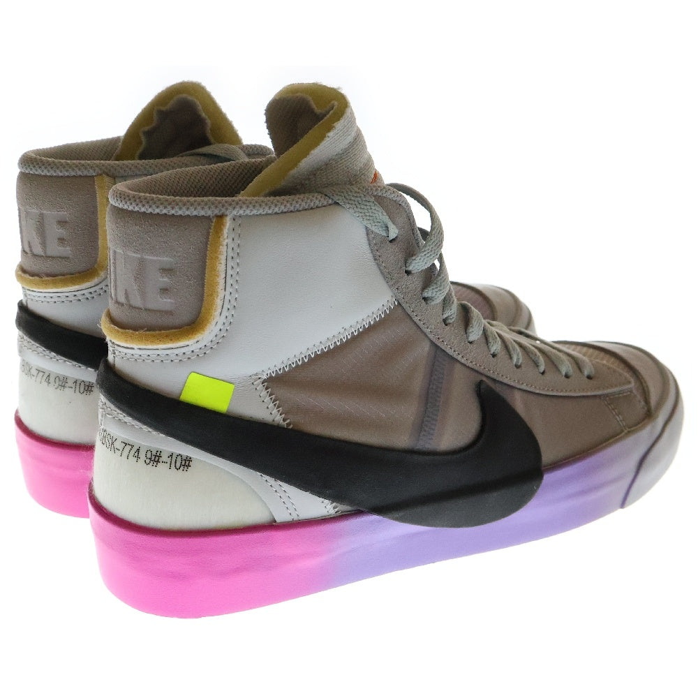 NIKE(ナイキ) ×OFF-WHITE THE 10 BLAZER MID SERENA WILLIAMS QUEEN オフホワイトブレーザー ミッドカットスニーカー セレーナウィリアムズ クイーン US9.0/27.0cm AA3832-002