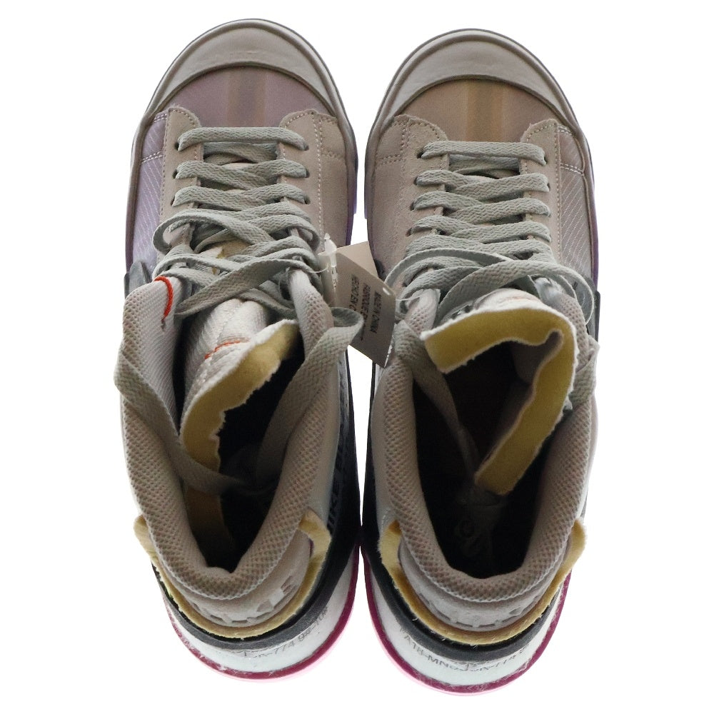 NIKE(ナイキ) ×OFF-WHITE THE 10 BLAZER MID SERENA WILLIAMS QUEEN オフホワイトブレーザー ミッドカットスニーカー セレーナウィリアムズ クイーン US9.0/27.0cm AA3832-002