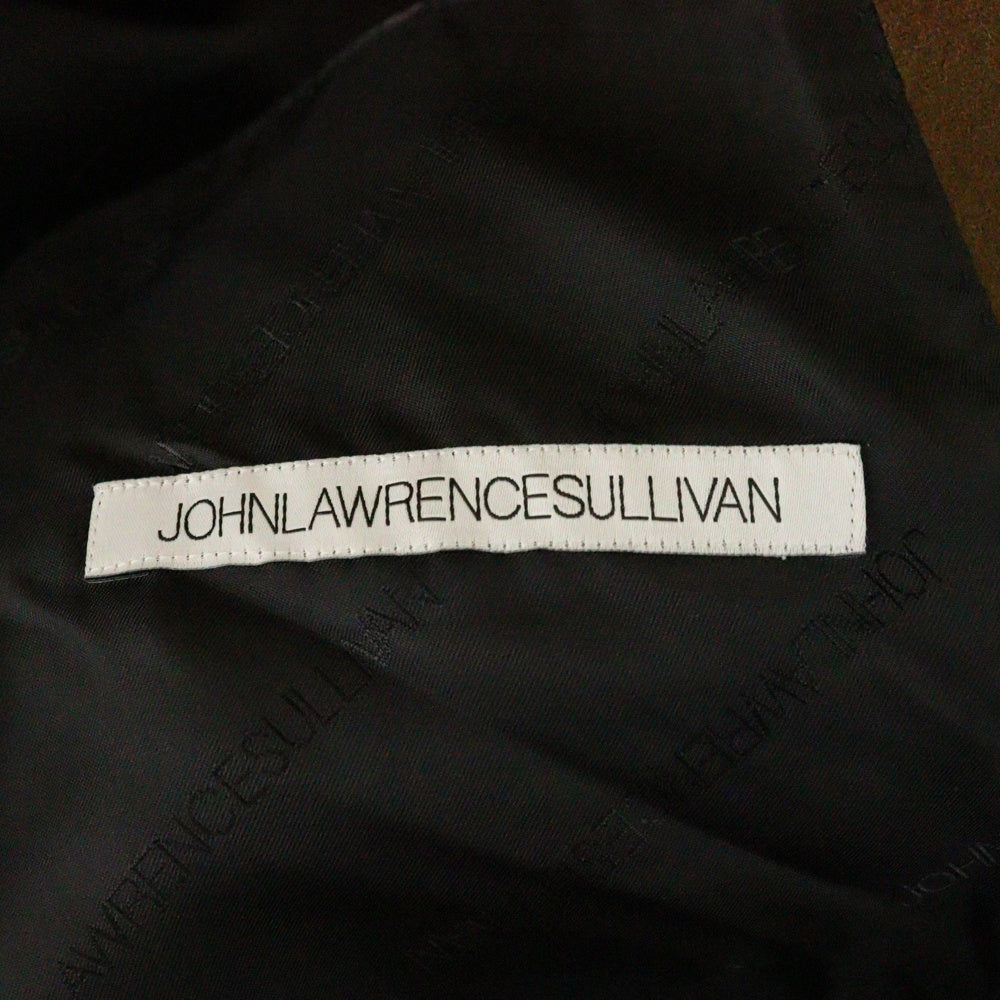 JOHN LAWRENCE SULLIVAN(ジョンローレンスサリバン) ウールカシミヤ混 チェスターロングコート ブラウン 1B013'12-02