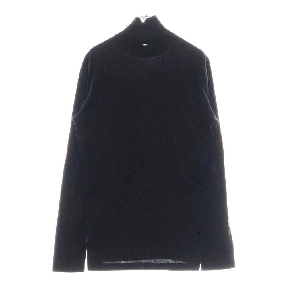 JOHN LAWRENCE SULLIVAN(ジョンローレンスサリバン) コットンハイネック長袖Tシャツ ブラック 5A008'15-37