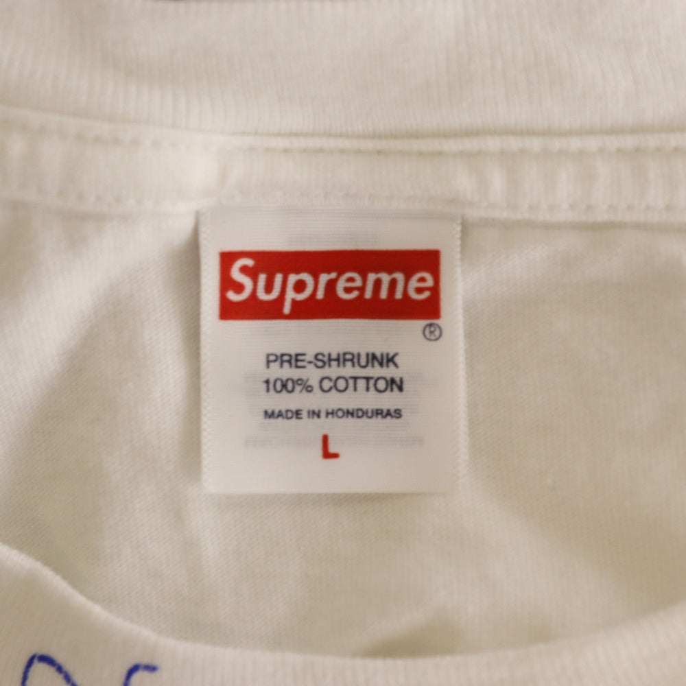 SUPREME(シュプリーム) 25SS Announcing Tee アナウンシング 半袖 カットソー Tシャツ ホワイト