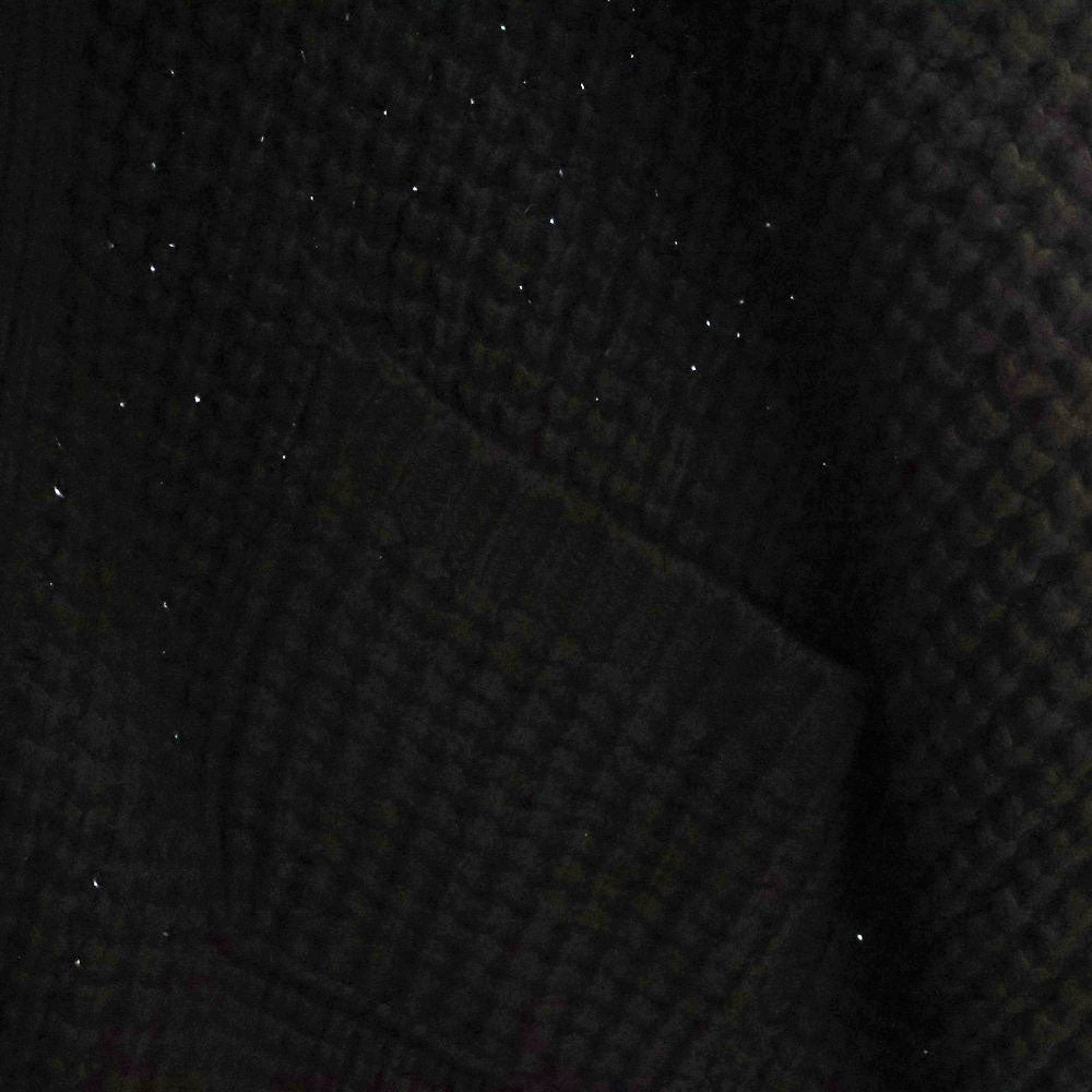 Yohji Yamamoto POUR HOMME(ヨウジヤマモト プールオム) 23AW 3G TUCK FASTENER CD タックファスナー ウール ローゲージ ニットジャケット カーディガン ブラック HJ-K85-985