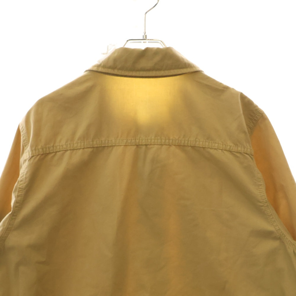 STONE ISLAND(ストーンアイランド) GARMENT DYED SHIRT JACKET ロゴワッペン ガーメントダイ シャツジャケット ベージュ 7615439WN