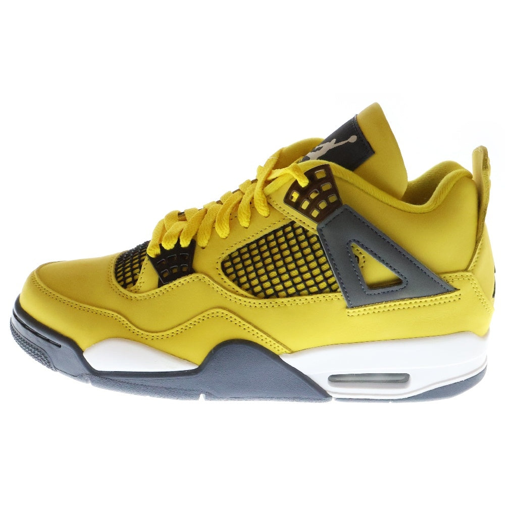 NIKE(ナイキ) AIR JORDAN 4 RETRO TOUR YELLOW エアジョーダン レトロ ハイカットスニーカー シューズ ツアー イエロー US9/27cm CT8527-700