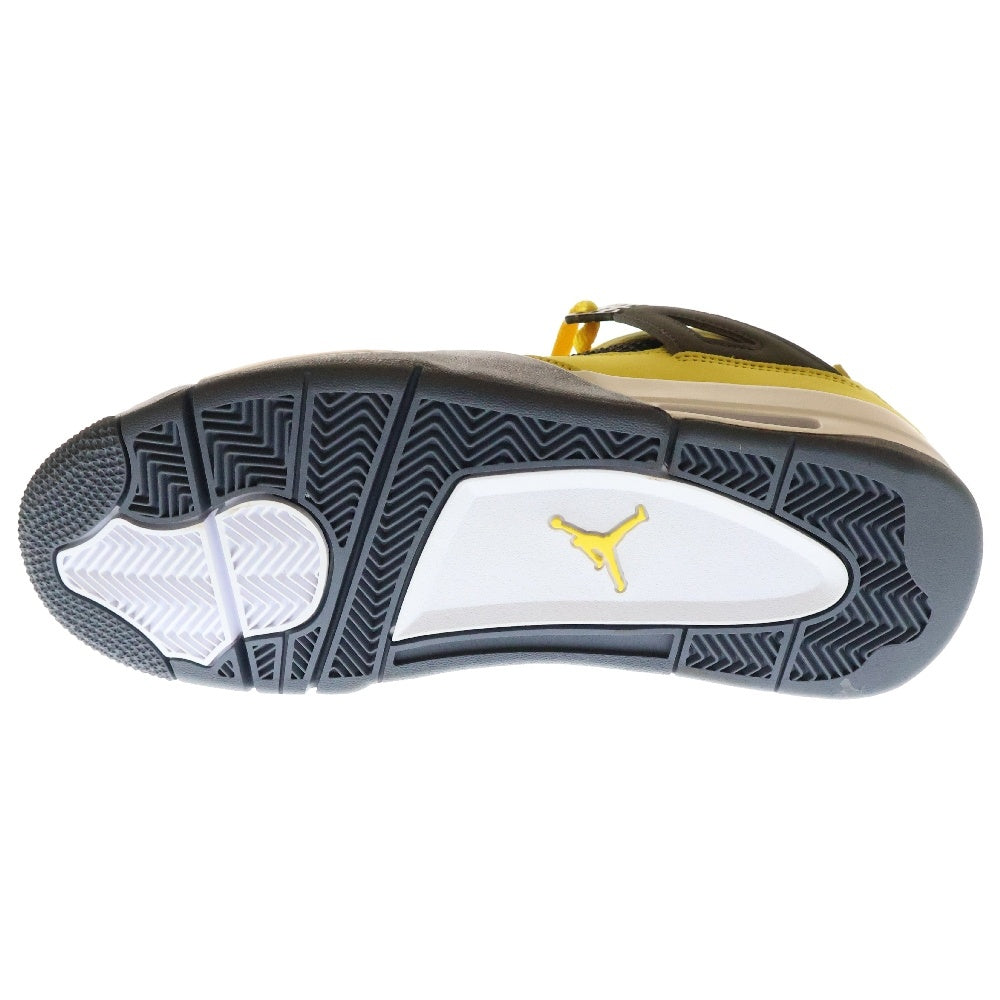 NIKE(ナイキ) AIR JORDAN 4 RETRO TOUR YELLOW エアジョーダン レトロ ハイカットスニーカー シューズ ツアー イエロー US9/27cm CT8527-700