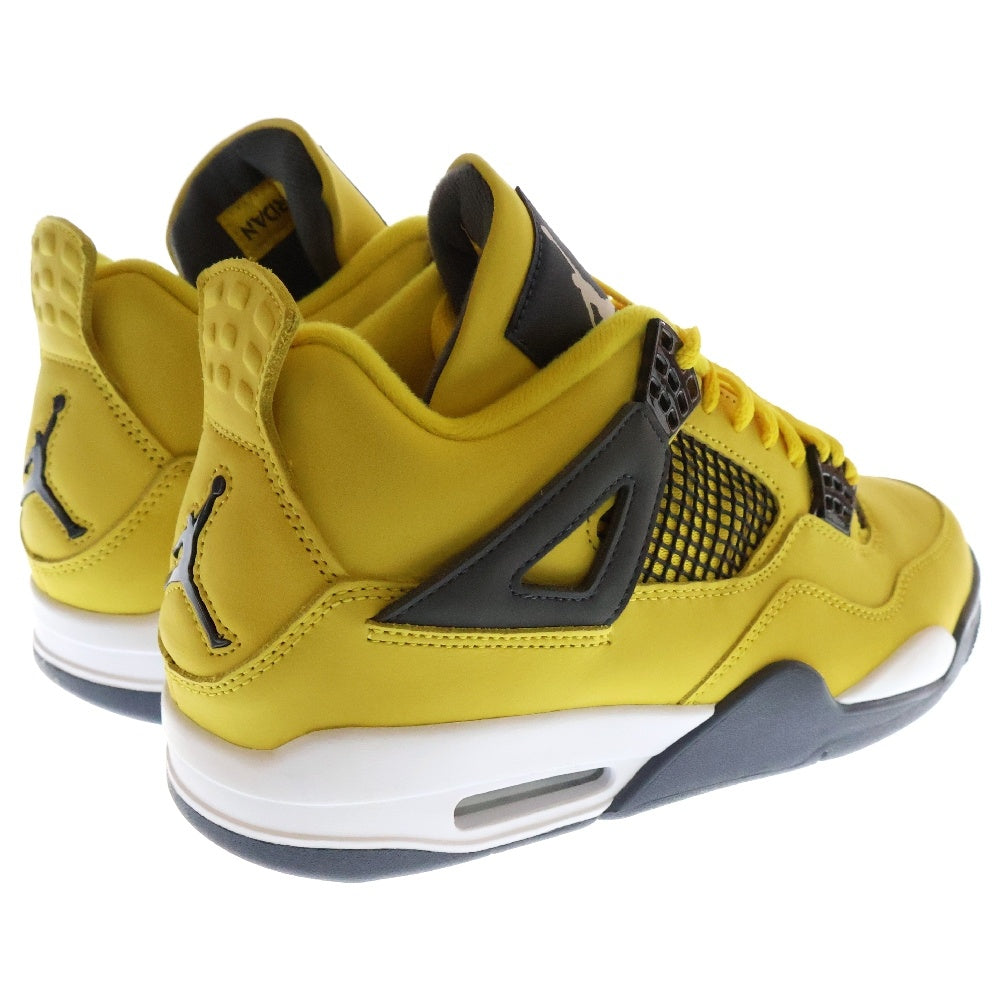 NIKE(ナイキ) AIR JORDAN 4 RETRO TOUR YELLOW エアジョーダン レトロ ハイカットスニーカー シューズ ツアー イエロー US9/27cm CT8527-700