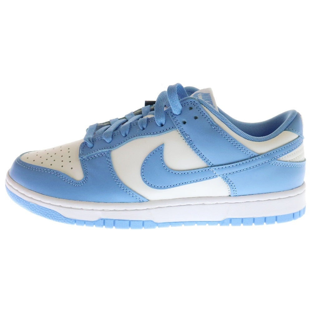 NIKE(ナイキ) DUNK LOW RETRO UNC UNIVERSITY BLUE ダンク ロー レトロ ノースカロライナ ローカットスニーカー ホワイト/ブルー US9/27cm DD1391-102