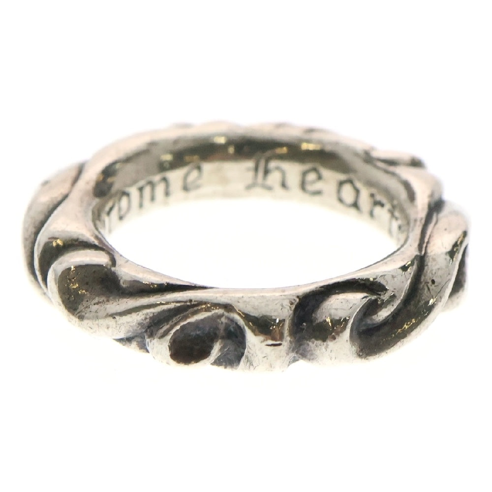 CHROME HEARTS(クロムハーツ) SCRL BAND スクロールバンド リング シルバー BCA351