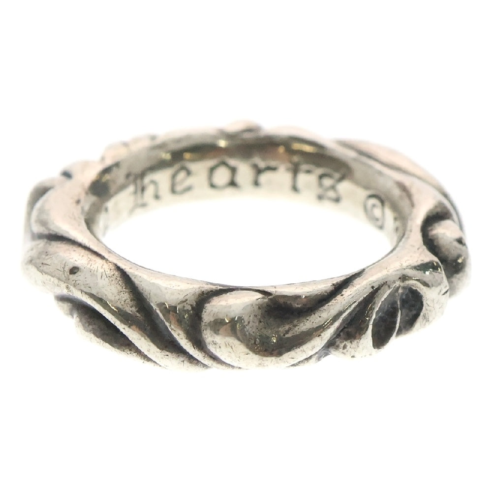 CHROME HEARTS(クロムハーツ) SCRL BAND スクロールバンド リング シルバー BCA351
