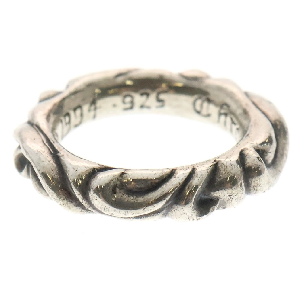 CHROME HEARTS(クロムハーツ) SCRL BAND スクロールバンド リング シルバー BCA351