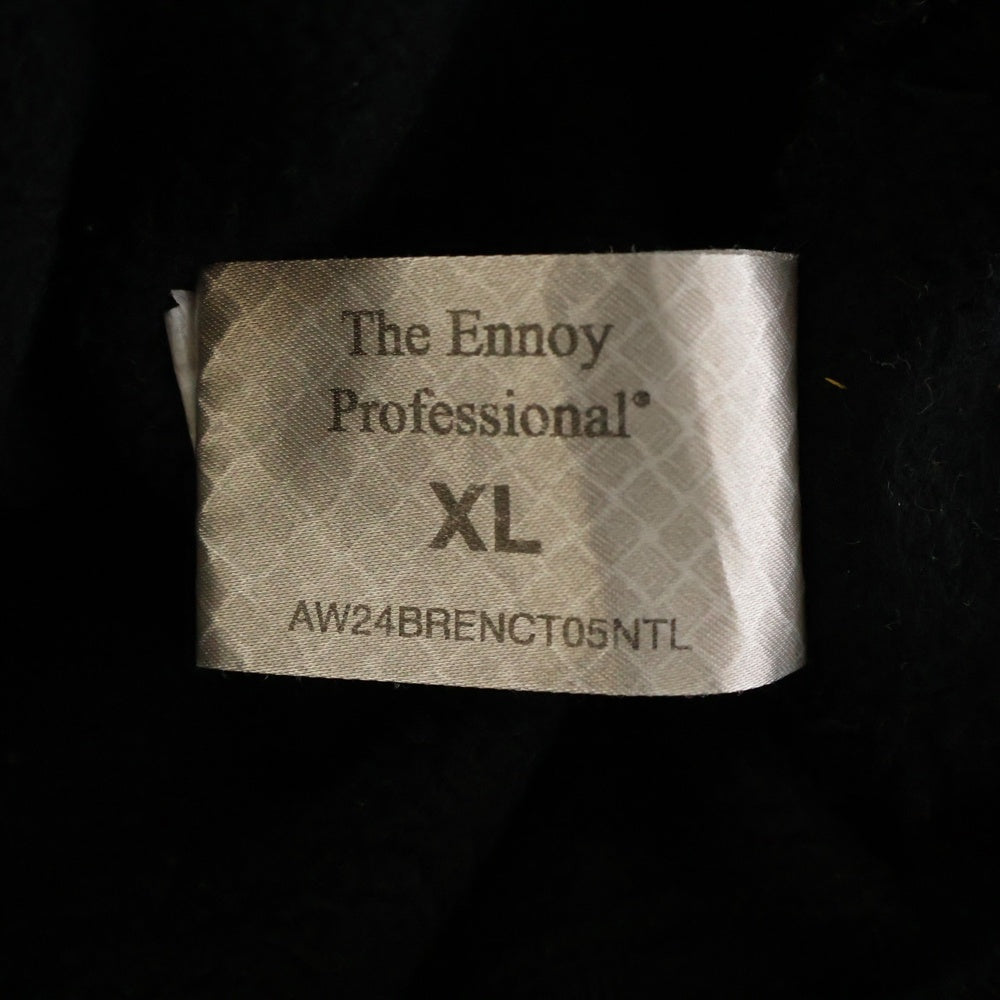ENNOY(エンノイ) 24AW Electric Logo Turtleneck Sweat Set Up エレクトリック ロゴ タートルネック セットアップ トレーナー ロングパンツ AW24BRENCT05NTL/AW24BRENPT07NTL