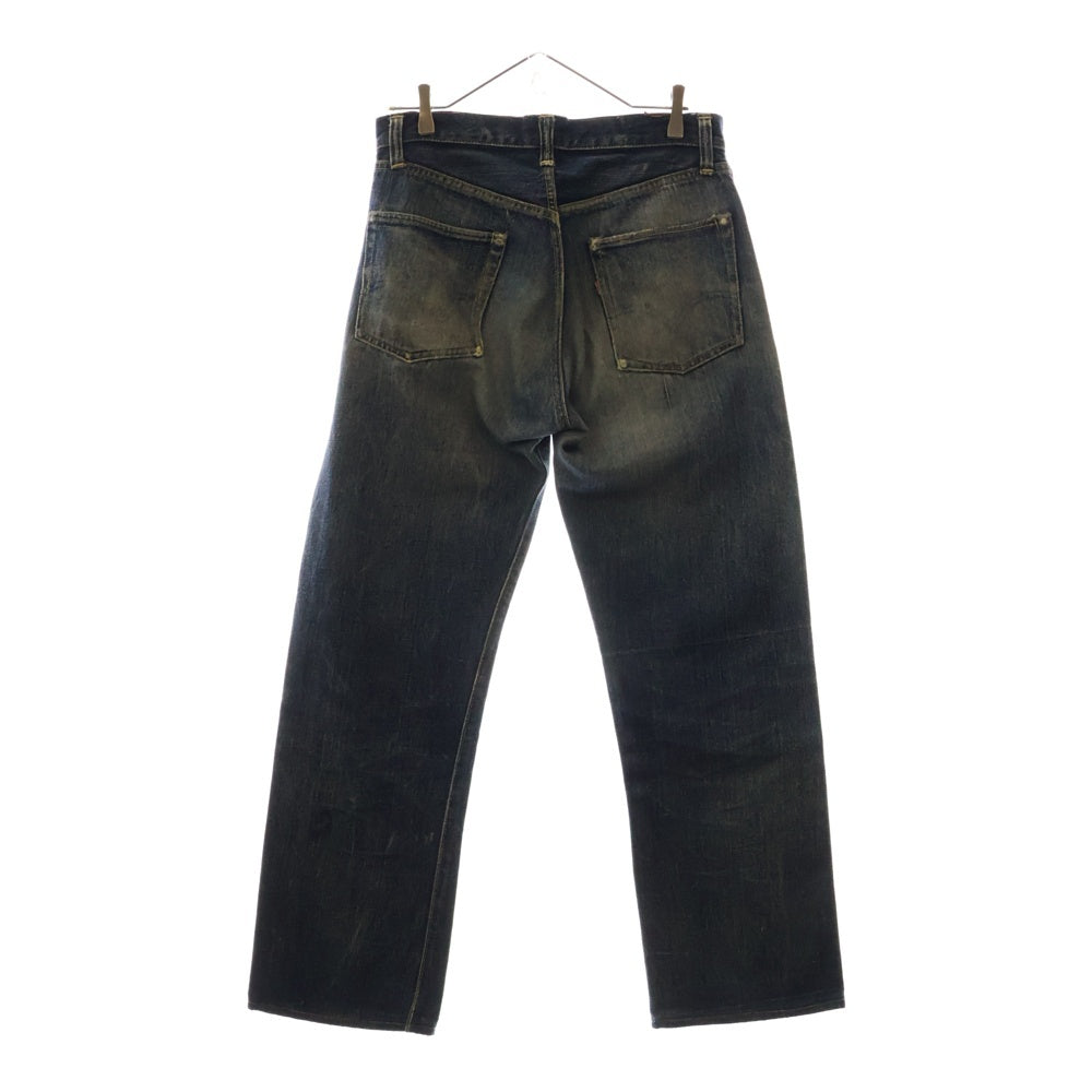 Levi's(リーバイス) 40S VINTAGE 501XX 46モデル 革パッチ 片面タブ BIG E 隠しリベット ドーム型 小股裏切りっぱなし ボタンフライ デニムパンツ インディゴ