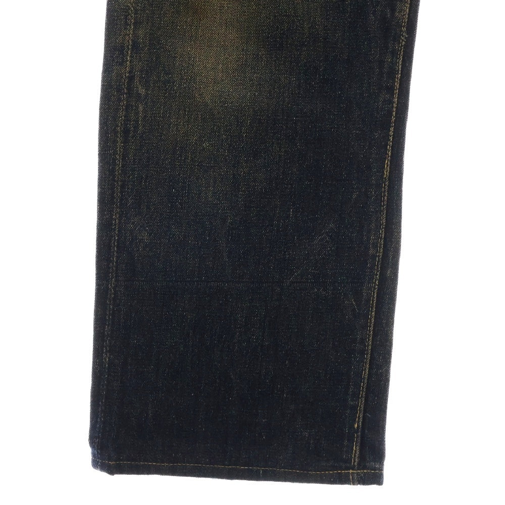 Levi's(リーバイス) 40S VINTAGE 501XX 46モデル 革パッチ 片面タブ BIG E 隠しリベット ドーム型 小股裏切りっぱなし ボタンフライ デニムパンツ インディゴ