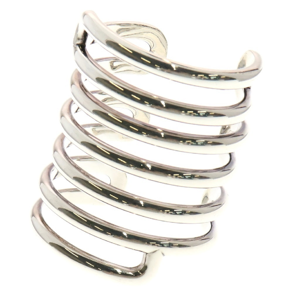 HERMES(エルメス) Wide Cuff Bangle ワイドカフバングル ブレスレット シルバー