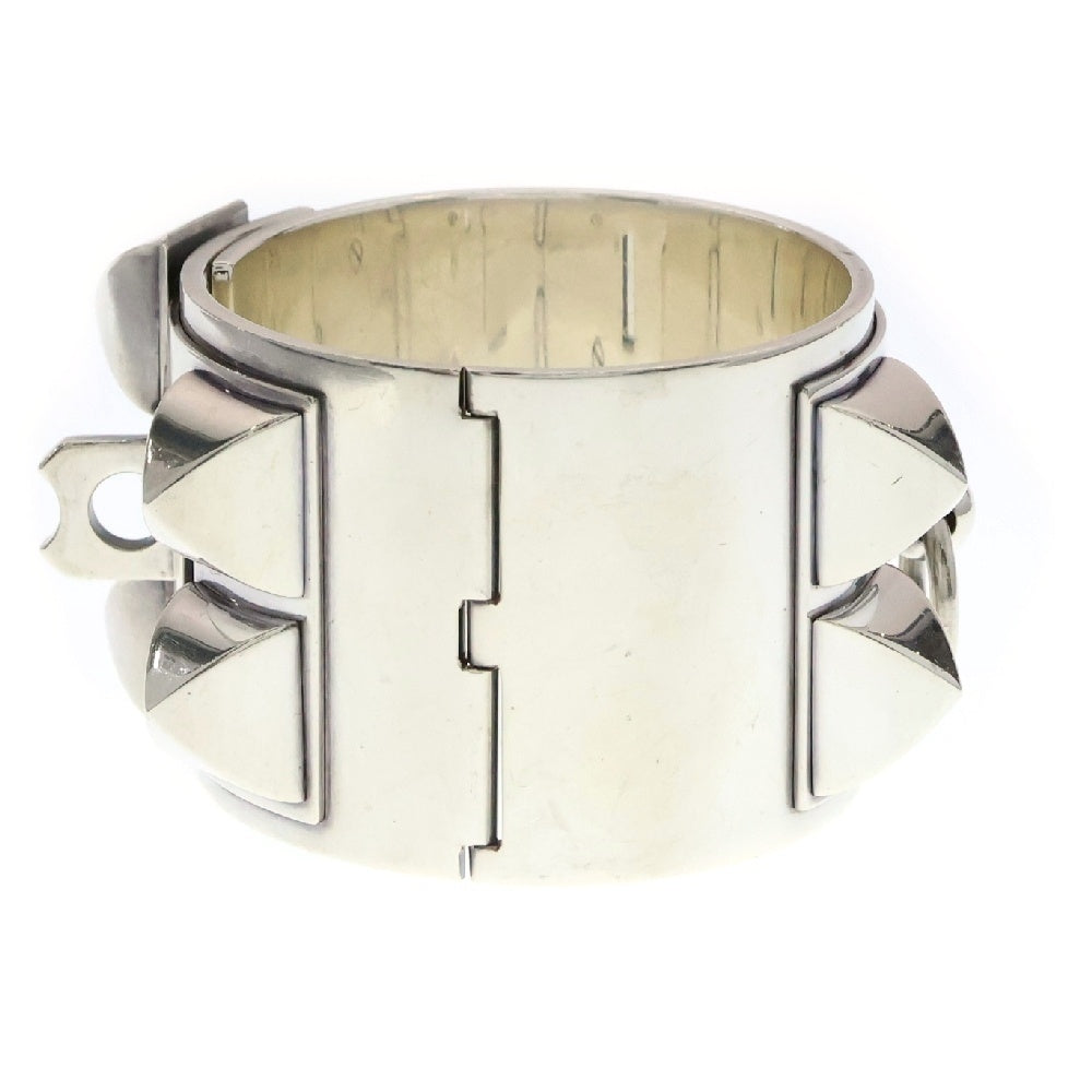 HERMES(エルメス) Collier de chien bangle コリエドシアン GM AD刻印 バングル ブレスレット シルバー