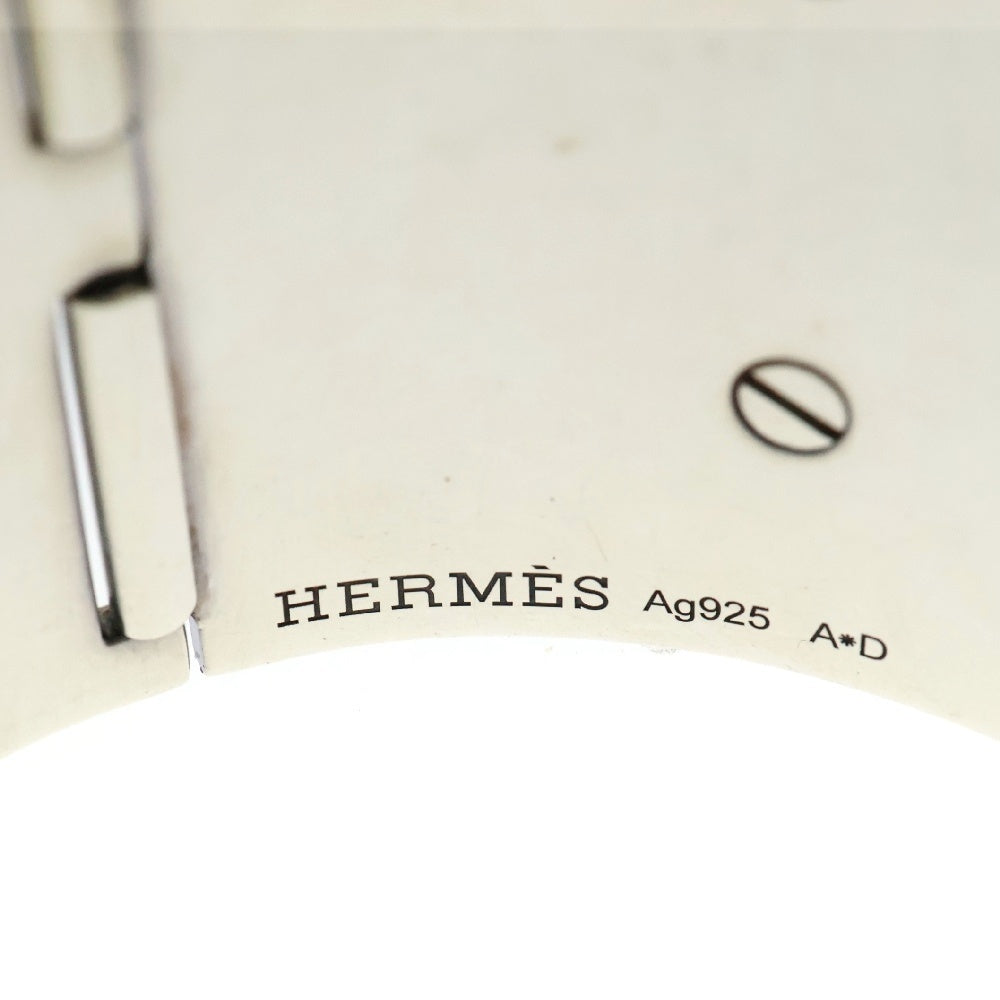 HERMES(エルメス) Collier de chien bangle コリエドシアン GM AD刻印 バングル ブレスレット シルバー