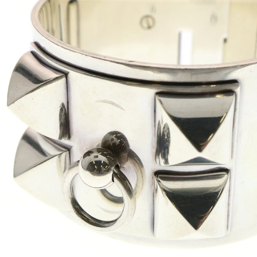 HERMES(エルメス) Collier de chien bangle コリエドシアン GM AD刻印 バングル ブレスレット シルバー