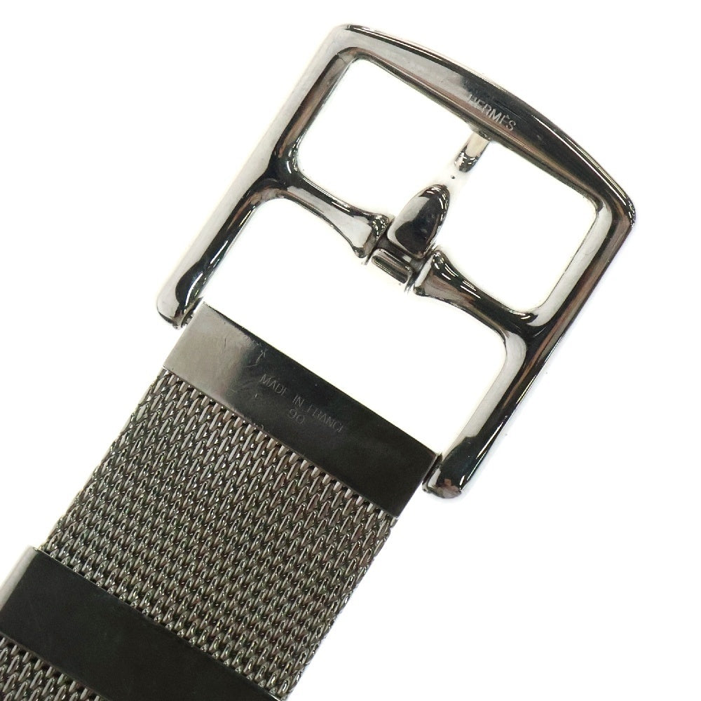 HERMES(エルメス) 10AW Etriviere Silver Mesh Belt エトリヴィエール シルバー メッシュベルト
