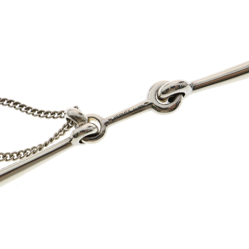 HERMES(エルメス) Horsebit Pendant Necklace ホースビット ペンダント ネックレス シルバー