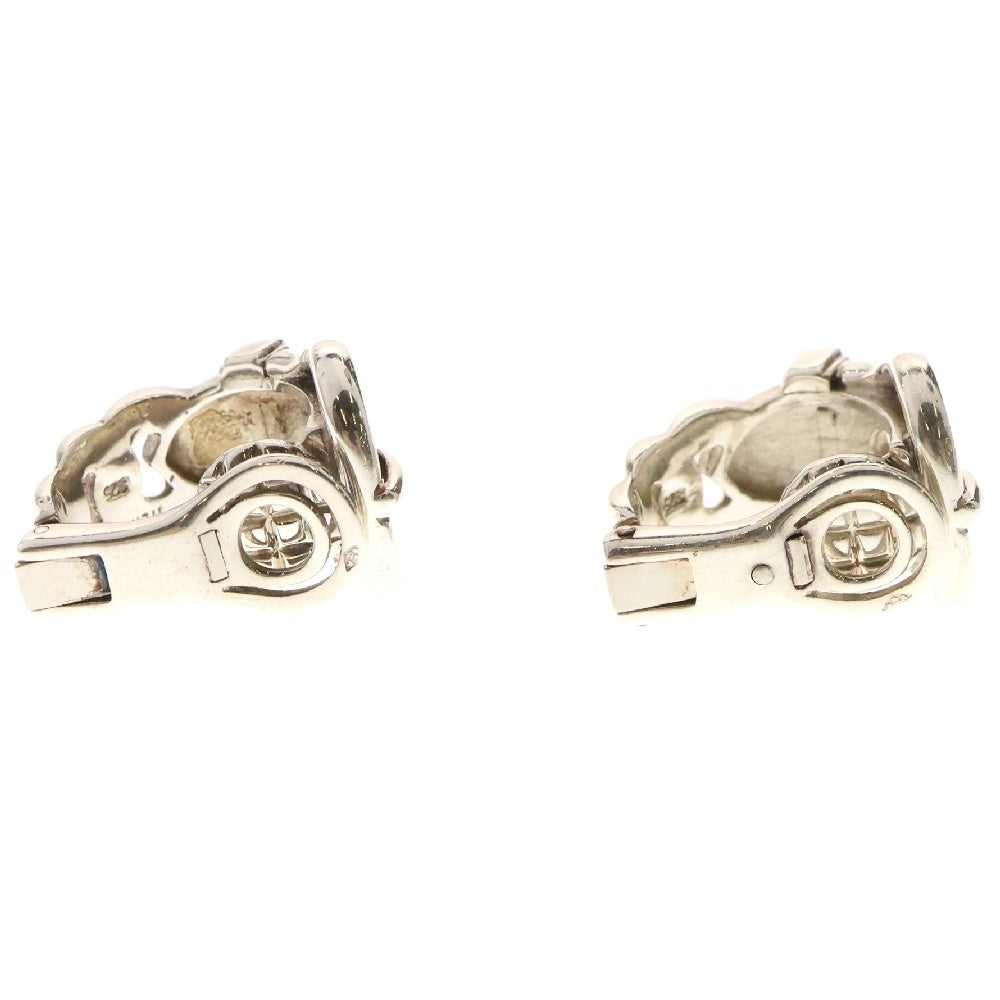 HERMES(エルメス) Boucle Sellier Earrings ブックルセリエ バックルモチーフ イヤリング 両耳 シルバー