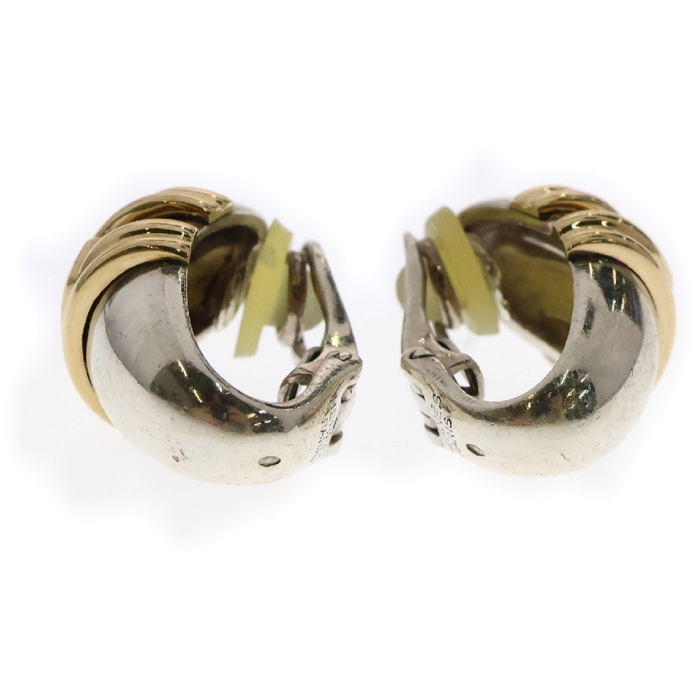 HERMES(エルメス) H Motif Earring ヴィンテージ Hモチーフ イヤリング コンビ 両耳 シルバー/ゴールド