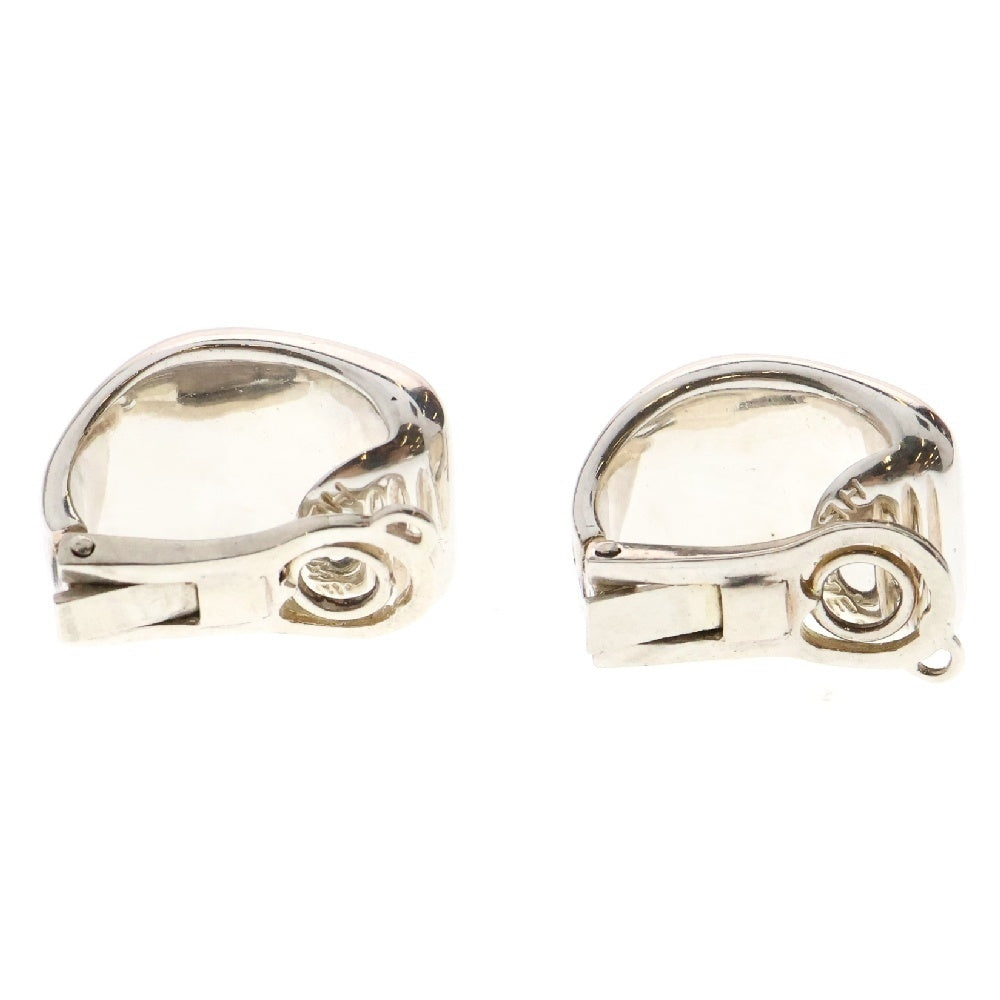 HERMES(エルメス) Moon Stone Earrings ヴィンテージ ムーンストーン イヤリング 両耳 シルバー/ホワイト/ゴールド