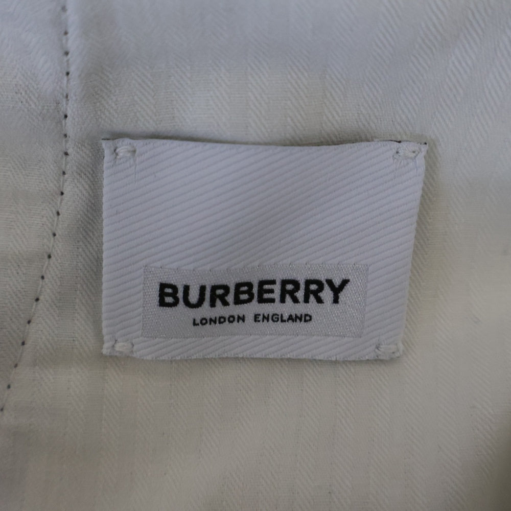 BURBERRY(バーバリー) ノバチェック ノータック スラックスパンツ ブラウン 4565217
