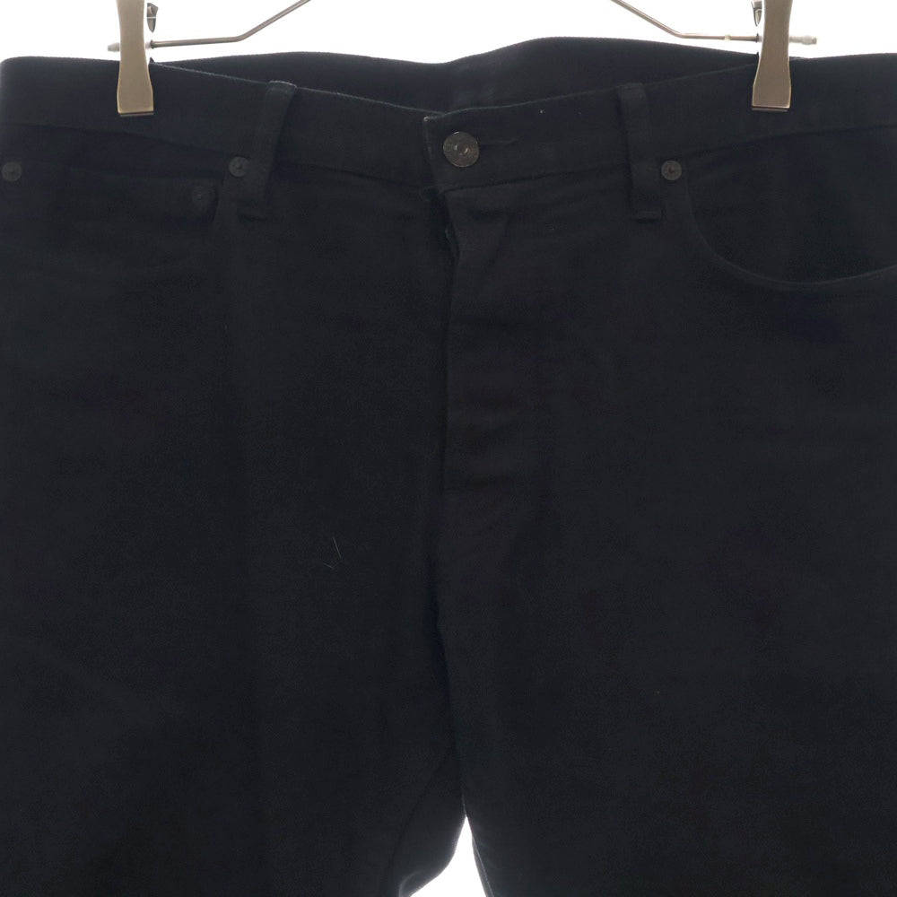 MINEDENIM(マインデニム) 107 S.Slim STR OWSスリムフィット スキニー デニムパンツ ブラック FPK107N-99-352-1