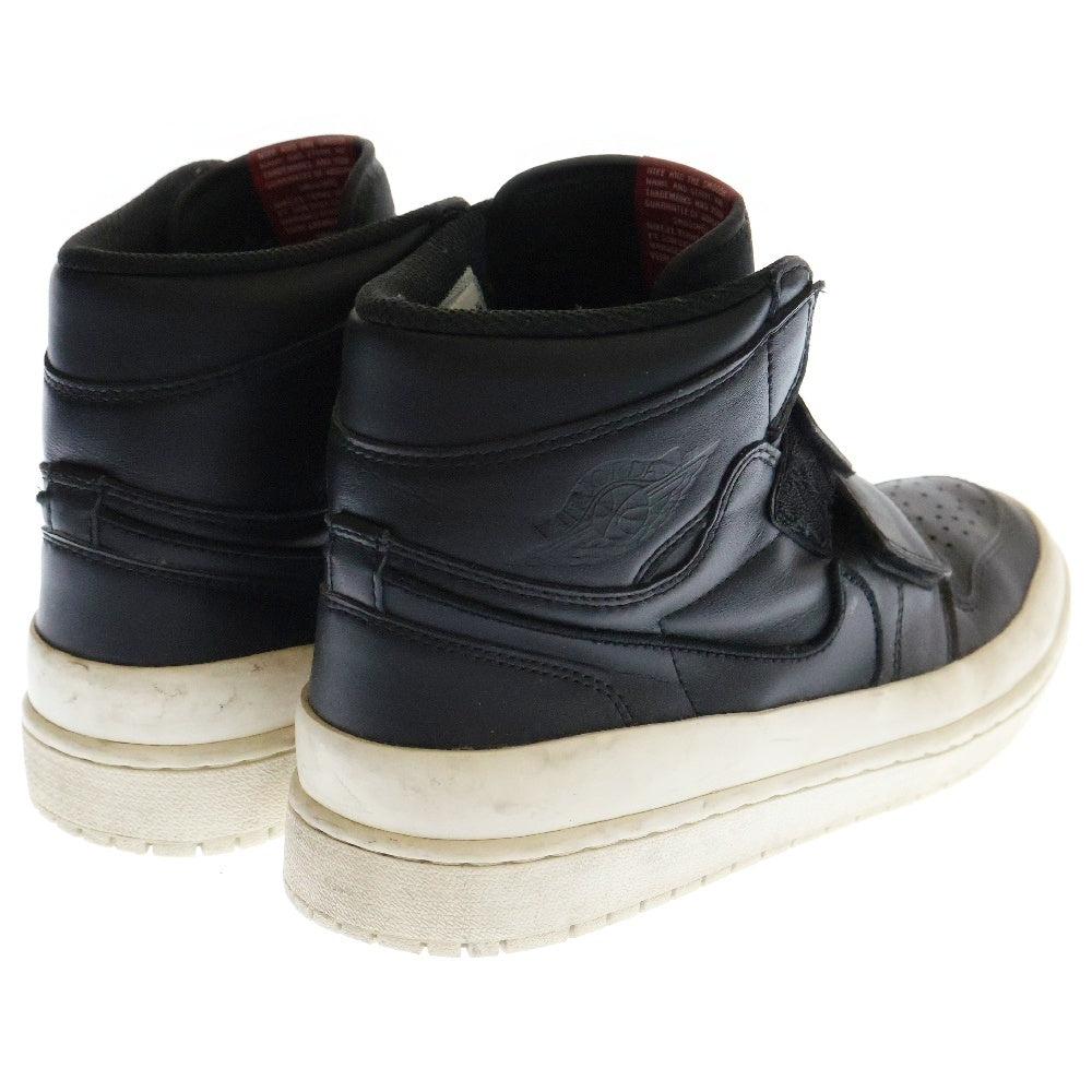 NIKE(ナイキ) AIR JORDAN 1 RETRO HIGH DOUBLE STRAP エアジョーダン1 レトロ ダブルストラップ ハイカットスニーカー ブラック US9.5/27.5cm AQ7924-001