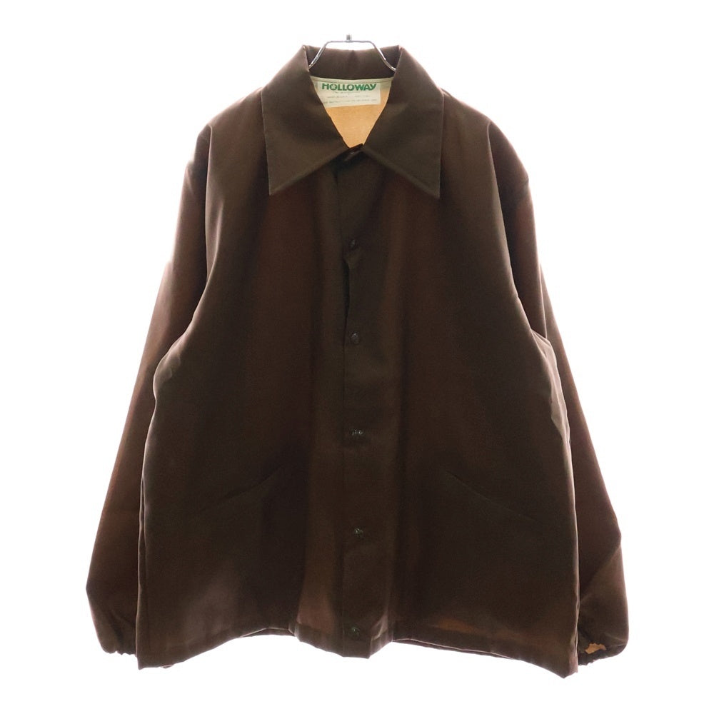 VINTAGE(ヴィンテージ) 70s HOLLOWAY コーチジャケット ブラウン