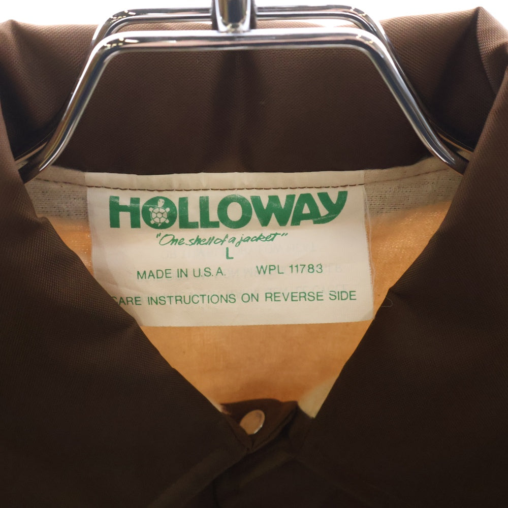 VINTAGE(ヴィンテージ) 70s HOLLOWAY コーチジャケット ブラウン