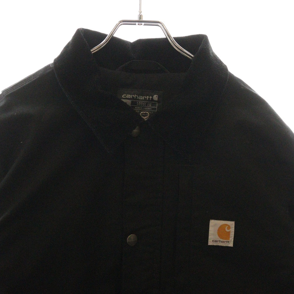 CARHARTT(カーハート) Full Swing Relaxed Fit Ripstop Insulated Jacket フルスイング スチールジャケット ブラック 103372-001