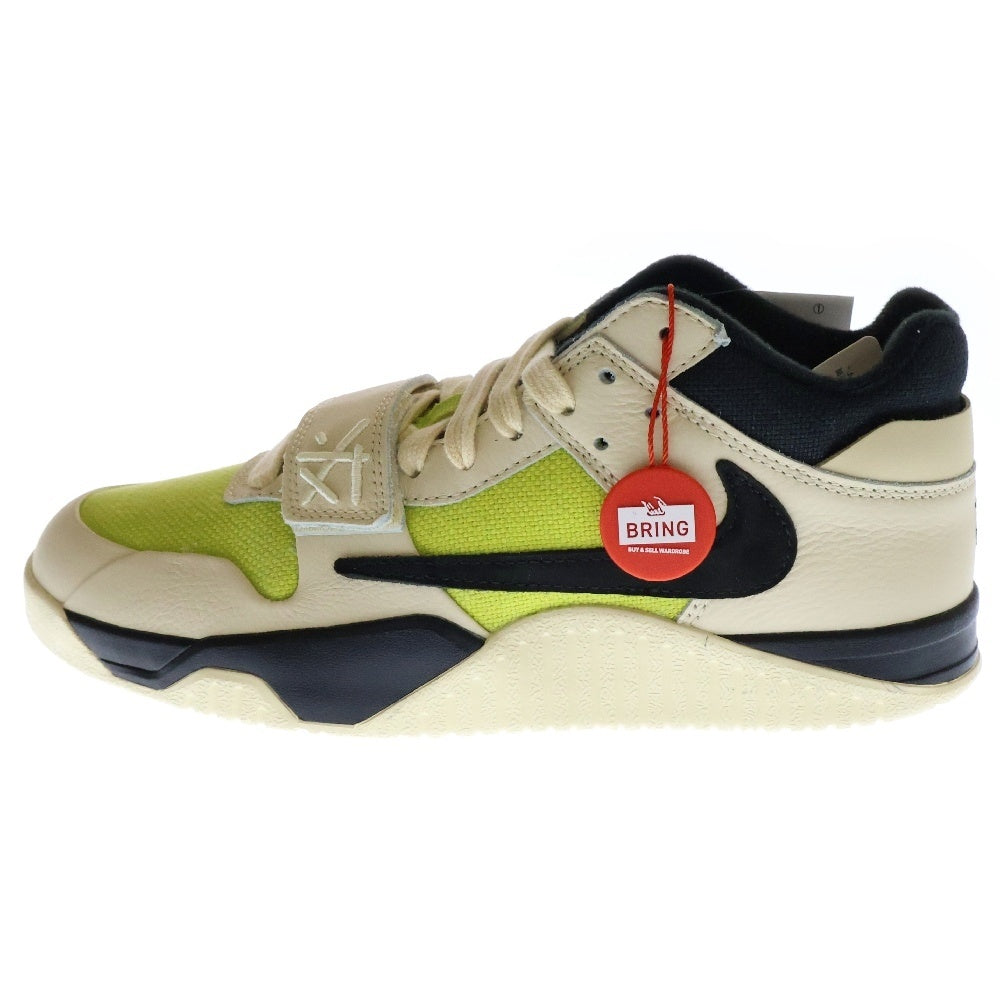NIKE(ナイキ) × TRAVIS SCOTT JORDAN JUMPMAN JACK TR CJ1 T-REXX BRIGHT CACTUS トラヴィススコット ジョーダン ジャンプマンジャック ローカットスニーカー FZ8117-102