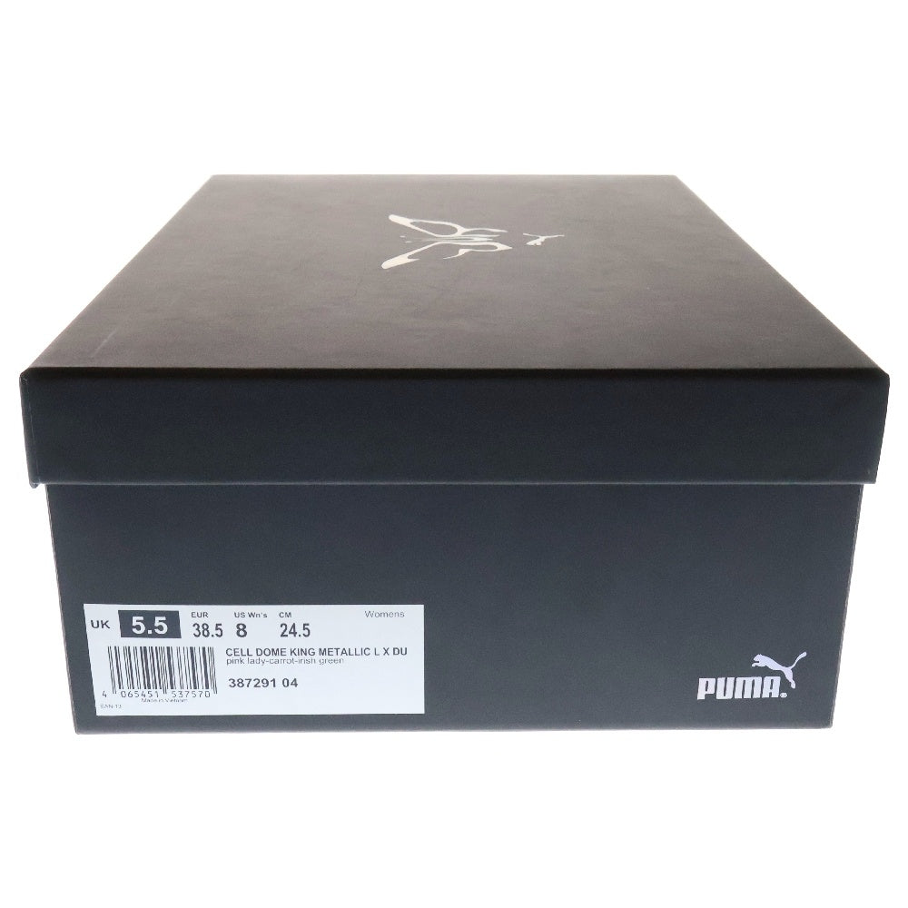 PUMA(プーマ) ×DUA LIPA CELL DOME KING ML デュア・リパ セルドーム キング ローカットスニーカー ピンク レディース 387291-04