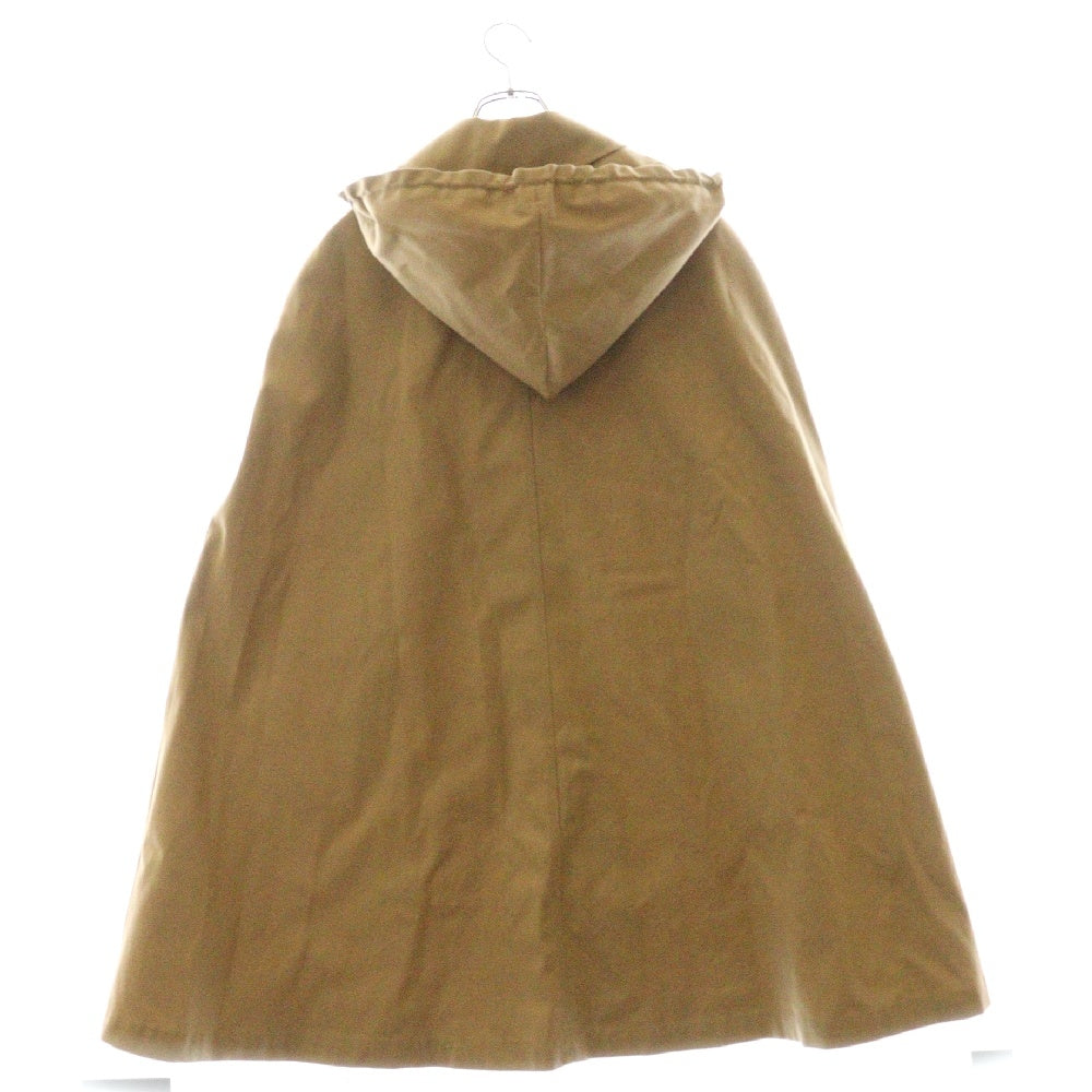 Maison Margiela 1(メゾンマルジェラ) 19AW ステンカラー フーデッド ポンチョ コート ベージュ レディース S51AH0111 S48086