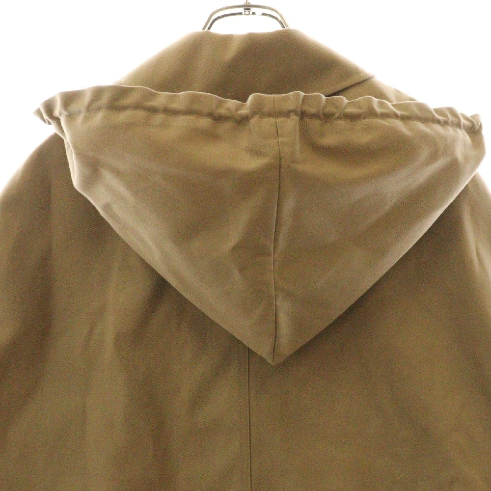 Maison Margiela 1(メゾンマルジェラ) 19AW ステンカラー フーデッド ポンチョ コート ベージュ レディース S51AH0111 S48086