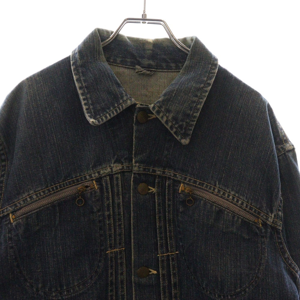 VINTAGE(ヴィンテージ) 50-60S VINTAGE SEARS ROEBUCKS ヴィンテージ シアーズ ローバックス フロントジップポケット 2ndタイプ デニム トラッカージャケット インディゴ