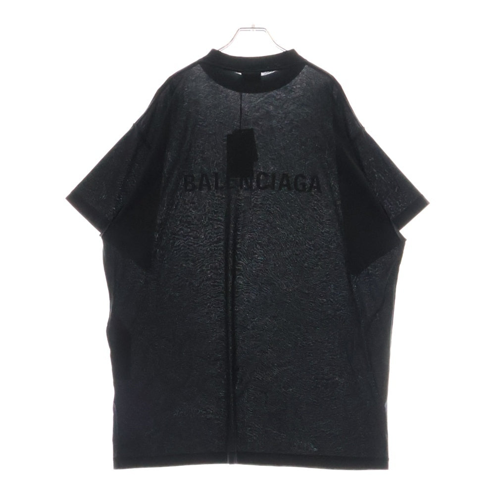 BALENCIAGA(バレンシアガ) Inside Out T-Shirt インサイドアウト 半袖Tシャツ カットソー ブラック 787358 TQVJ4