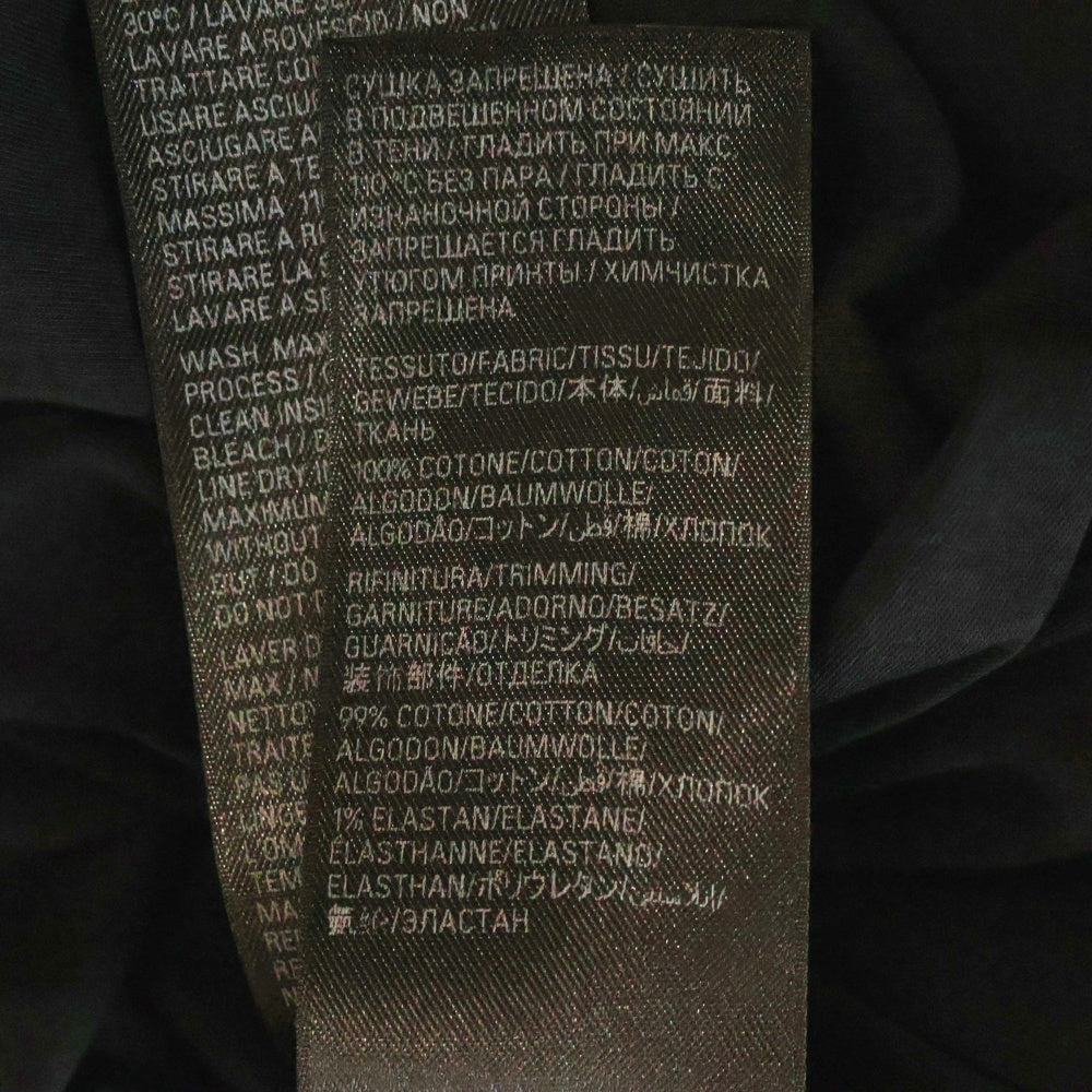 BALENCIAGA(バレンシアガ) Inside Out T-Shirt インサイドアウト 半袖Tシャツ カットソー ブラック 787358 TQVJ4
